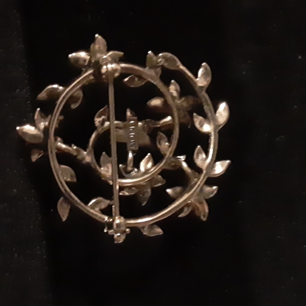 Vintage Monet Signed Designed Brooch Multi Colore… - image 3